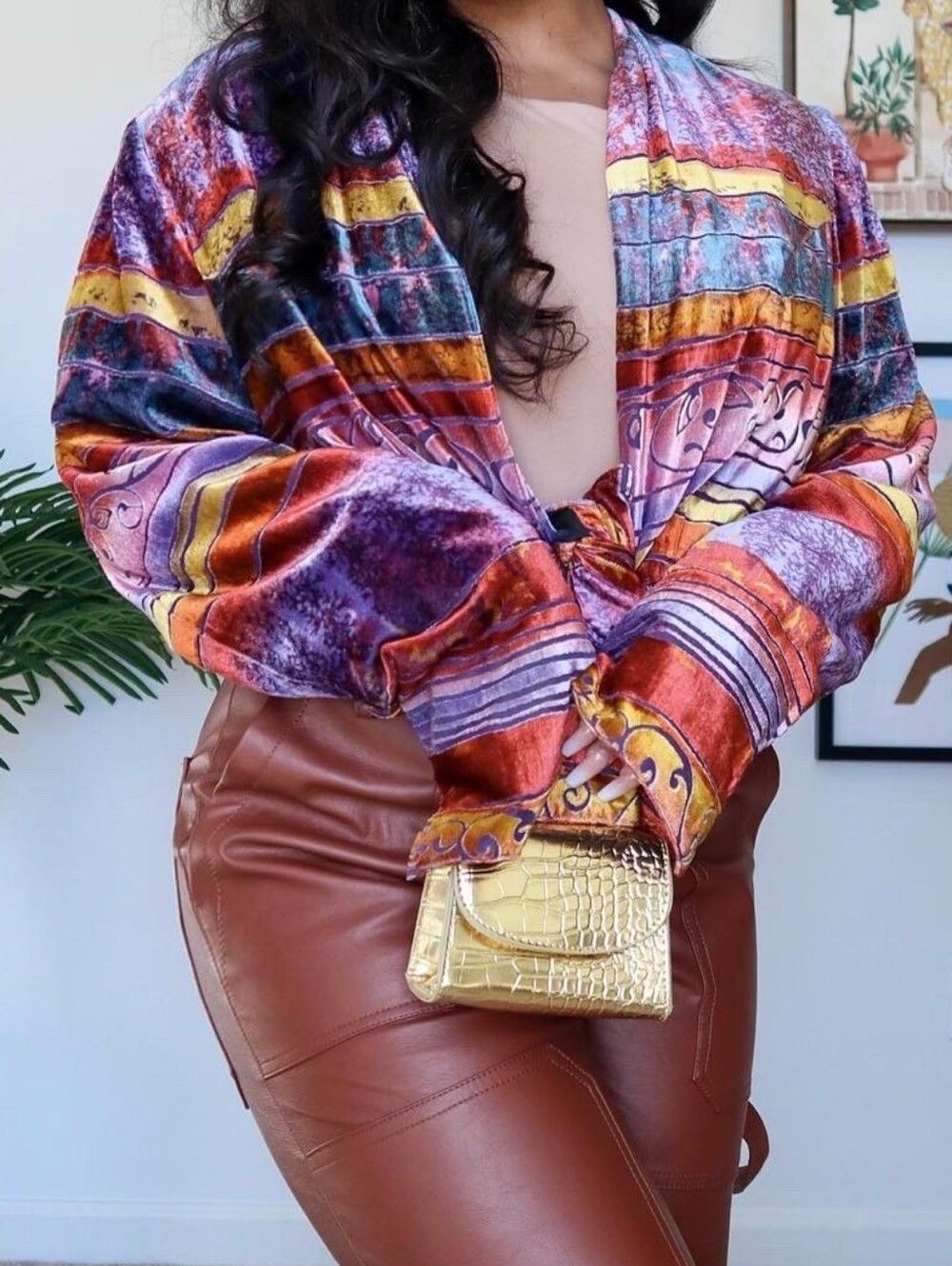🌟 Coldwater Creek Velvet Top 🌟